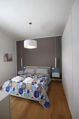 Letto o letti in una camera di Sikelika