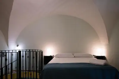 Letto o letti in una camera di Groove House