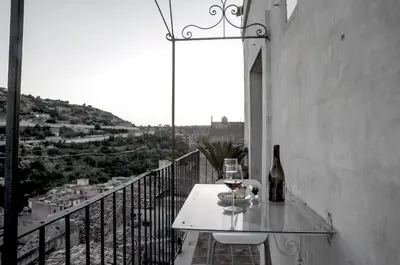 Balcone o terrazza di Anime a Sud - Casa Kimiyà