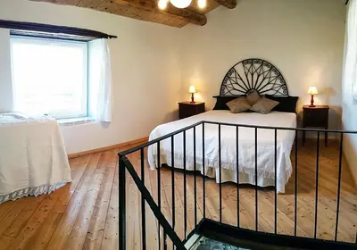 Letto o letti in una camera di Villa Barone Alfieri - Pozzallo RG