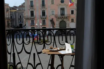 Balcone o terrazza di B&B Palazzo Sant'Alfano