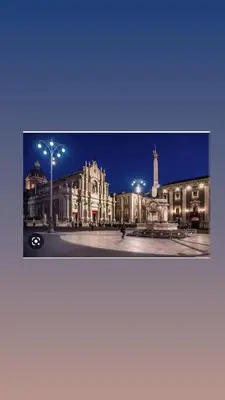 Vista generica su Catania o vista sulla città dall'interno dell'appartamento