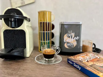 Set per la preparazione di tè e caffè presso DUOMO - Loft a due passi da tutto con vista