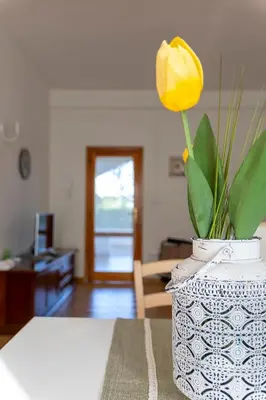 Area soggiorno di Nice to stay, holiday home