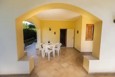 Patio o area all'aperto di Nice to stay, holiday home