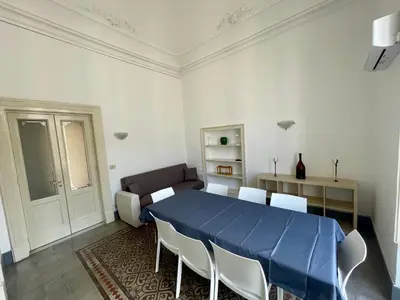 Area soggiorno di San Giuliano's Street - Holiday Home
