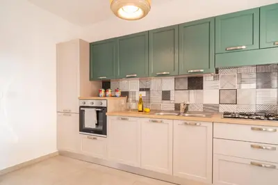 Cucina o angolo cottura di Pilar Apartment Vista Mare
