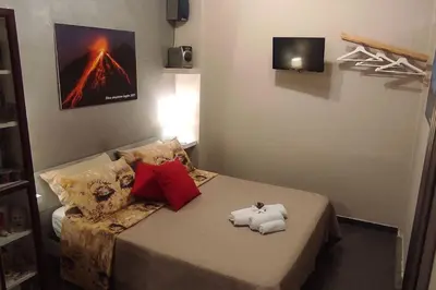 Letto o letti in una camera di Appartamento Carminella