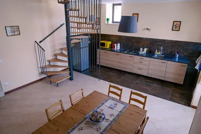 Cucina o angolo cottura di U Passiaturi Big House