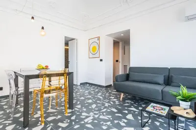 Planimetria di Grimaldi Apartments with terrace by Wonderful Italy