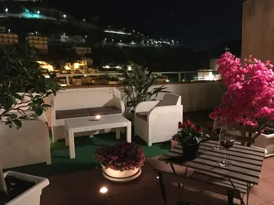 Balcone o terrazza di Holiday Rooms Portale Pirrera