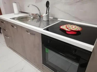 Cucina o angolo cottura di Casa Tevere
