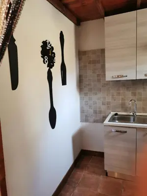 Cucina o angolo cottura di Casa Nina