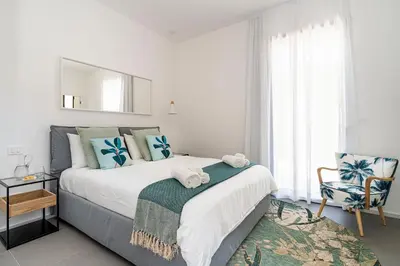 Letto o letti in una camera di Villa Bonita