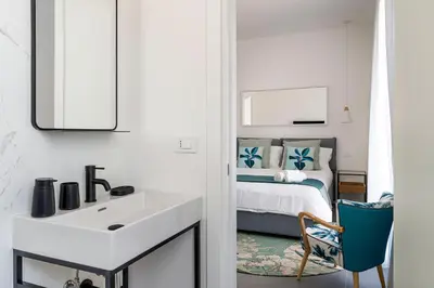 Letto o letti in una camera di Villa Bonita