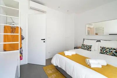 Letto o letti in una camera di Villa Bonita