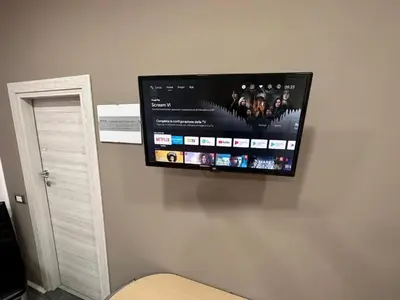 TV o dispositivi per l'intrattenimento presso Holiday apartament