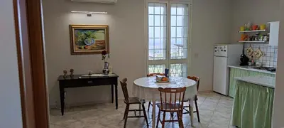 Cucina o angolo cottura di Country house with view on Syracusae gulf
