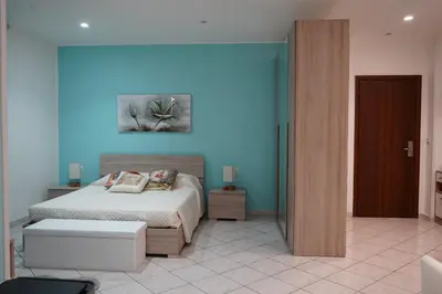 Letto o letti in una camera di Casa di Suele