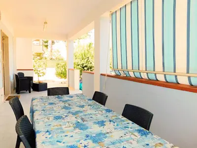 Area soggiorno di Casa vacanze Brezza marina fronte mare