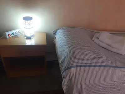 Letto o letti in una camera di La Salette