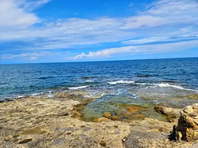 Paesaggio naturale nelle vicinanze della villa