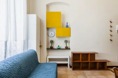Area soggiorno di Grimaldi 8 Apartment by Wonderful Italy