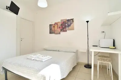 Letto o letti in una camera di L'Altra Modica Locazione Turistica
