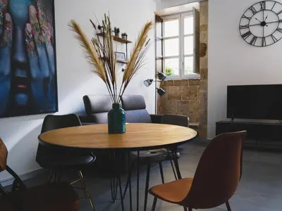 Area soggiorno di VaKKia - Ortigia Holiday Home