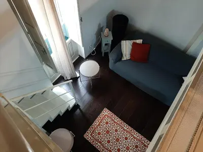 Area soggiorno di Casa Noa, il tuo appartamento nel cuore di Ortigia
