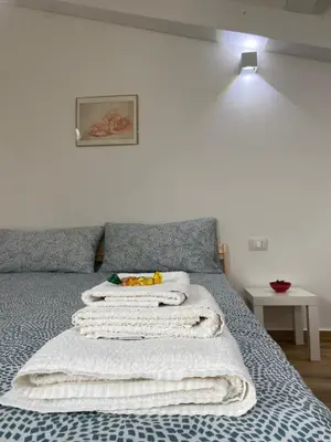 Letto o letti in una camera di Ocucchiti