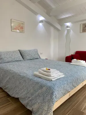 Letto o letti in una camera di Ocucchiti