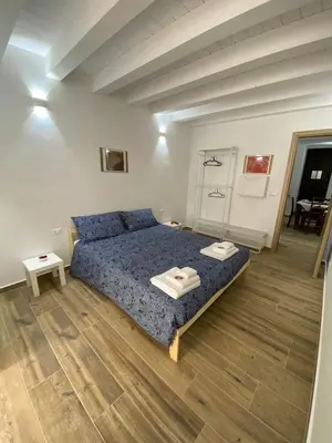 Letto o letti in una camera di Ocucchiti