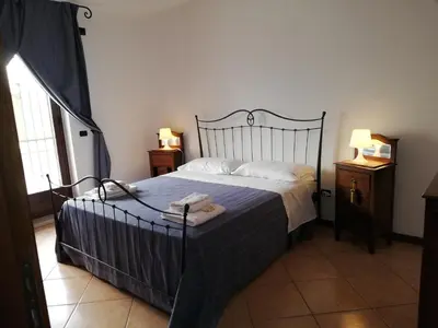 Letto o letti in una camera di Casa Sbrizza