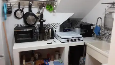 Cucina o angolo cottura di Maison sur la mer casalove
