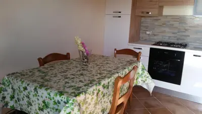 Cucina o angolo cottura di Casa Zagara