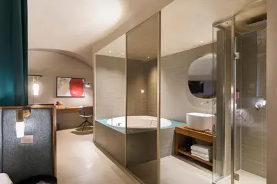 Bagno di BASTIÒ PRIVATE SUITES