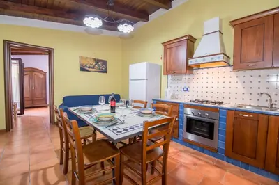Cucina o angolo cottura di Villa Sajonara Elvira