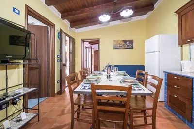 Cucina o angolo cottura di Villa Sajonara Elvira