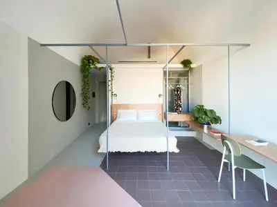 Letto o letti in una camera di Zahara