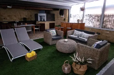 Area soggiorno di Villa Rea comfort e relax