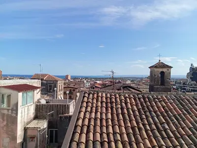 Vista generica sul mare o vista sul mare dall'interno dell'appartamento