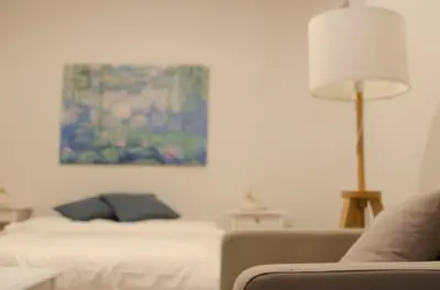 Letto o letti in una camera di La Casetta