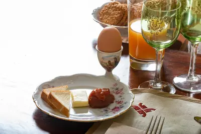 Cibo presso il bed & breakfast o nelle vicinanze