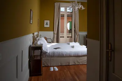 Letto o letti in una camera di I Sogni della Memoria