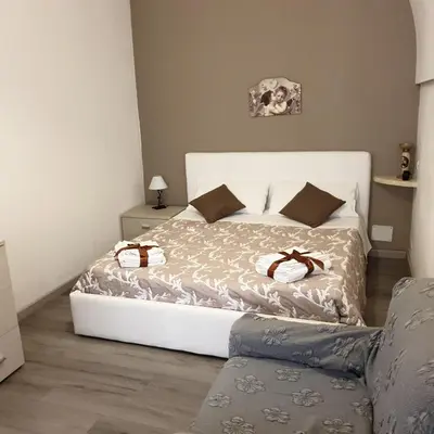 Letto o letti in una camera di Casa del Duomo Modica