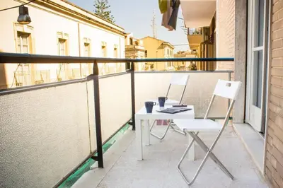 Balcone o terrazza di Light Blue town center apt