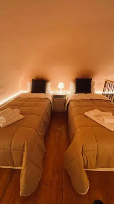 Letto o letti in una camera di Le Tre Volte