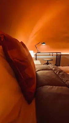 Letto o letti in una camera di Le Tre Volte