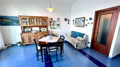 Cucina o angolo cottura di Casa Alba Serena By The Sea